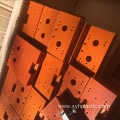 Saw Cutting orange-red phenolic bakelite laminated sheets